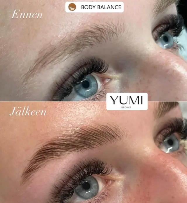 Yumi Brows
-kulmien laminointimenetelmä, joka ei vain kaunista, vaan samalla myös aidosti hoitaa. Huolitellut, täydellisesti asettuvat kulmat, jotka säilytät pidempään muodossaan YUMIn kotihoitotuotteilla.
#yumibrows #tkbodybalance #kulmienlaminointi