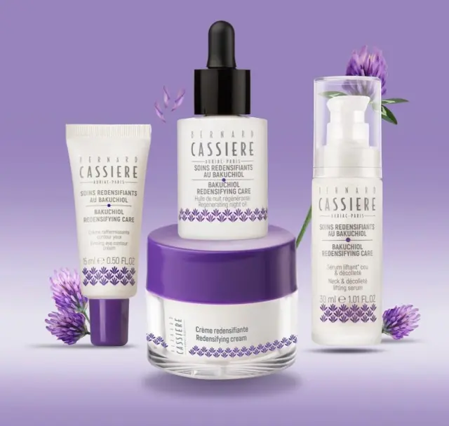 Bernard Cassieren uusimman hoitolinjan tuotteet ja kasvohoito on nyt saatavilla meiltä 😍
Bakuchiol Redensifying on vastaus 50+ ikäisen naisen ihon tarpeisiin. Se on kehitetty hoitamaan vaihdevuosien aiheuttamia ihomuutoksia 💜
Bakuchiol uutteella on retinolin kaltainen vaikutus. Se stimuloi solujen uusiutumista, mutta se ei aiheuta ihoärsytystä ja sopii siksi myös herkemmälle iholle. Lisäksi Niasiiniamidi vahvistaa ihon suojakerrosta, tasoittaa ihoa ja parantaa sen kimmoisuutta.
Hoito on varattavissa palveluvalikoimasta 💆🏻‍♀️
Kotihoitotuotteista löydät:
💜 Bakuchiol Redensifying cream -kiinteyttävä hoitovoide ( tällä hetkellä valmistajalta lopussa, lisää saadaan maaliskuun lopussa)
💜 Bakuchiol kaula & decoltee -kiinteyttävä seerumi
💜 Bakuchiol uudistava kasvoöljy yökäyttöön
💜 Bakuchiol kiinteyttävä silmänympärysvoide#bernardcassiere #tkbodybalance #bakuchiolskincare #kasvohoitohämeenlinna